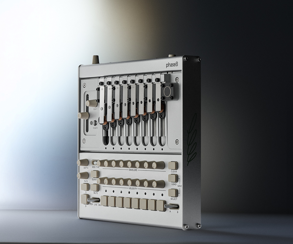 Korg Phase8 | レゾネーター（共鳴体）を叩いたり振動させて音を生み出す次世代のアコースティック・シンセサイザー