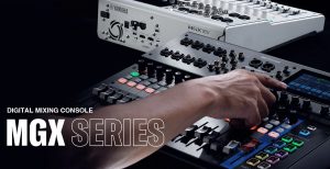 YAMAHA MGX-V / MGX ミキサー | 柔軟なルーティングと配信・PA・制作を1台にまとめるミキシングコンソール