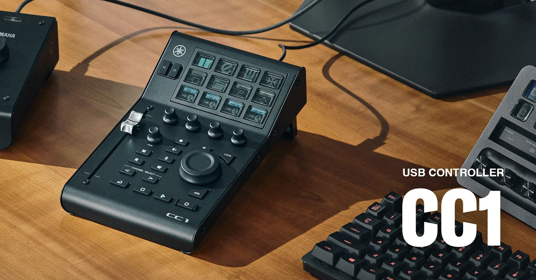 YAMAHA CC1 | DAW操作だけでなくStream DeckやOBS連携で配信・ライブの操作を1台に集約