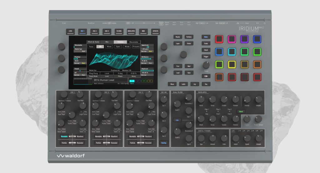 WALDORF Iridium MK2 | CPUボード刷新と新シンセシス『Seeds』、ノート