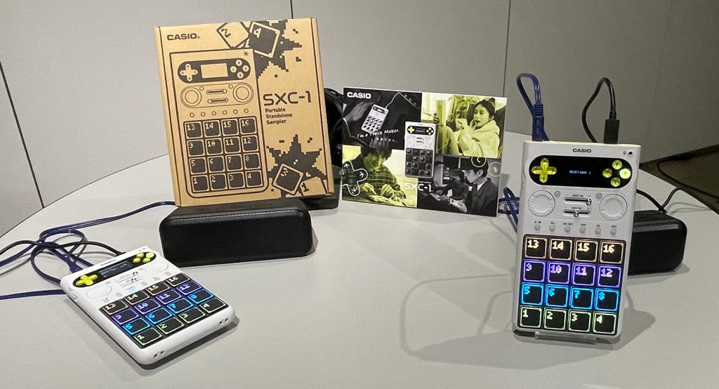 CASIO SXC-1 | コンパクトなポータブル・スタンドアローン・サンプラー