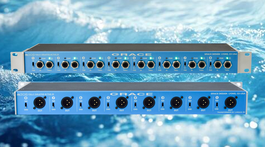 GRACE design m308 | Lundahlトランスとハイエンドな電源回路を備えた8chアクティブDI