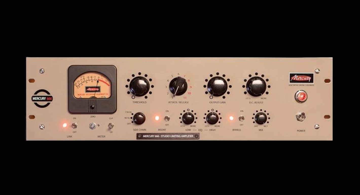 Mercury Recording Equipment 「Mercury 666」| Fairchild 666を現代サウンドに最適化したコンプレッサー/ リミッター