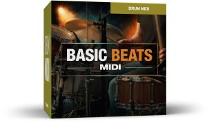 Toontrackからシンプルで使いやすいグルーヴを収録した汎用性の高いドラムMIDIパック『Basic Beats』が登場