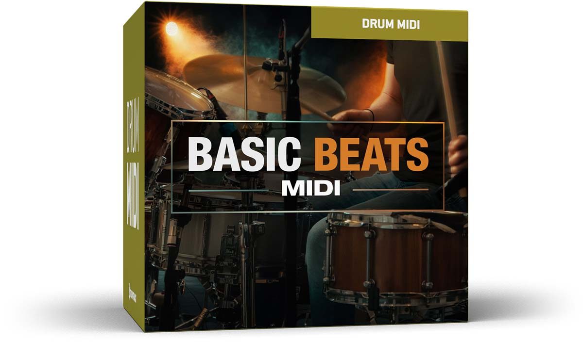 Toontrackからシンプルで使いやすいグルーヴを収録した汎用性の高いドラムMIDIパック『Basic Beats』が登場 Toontrackからシンプルで使いやすいグルーヴを収録した汎用性の高いドラムMIDIパック『Basic Beats』が登場