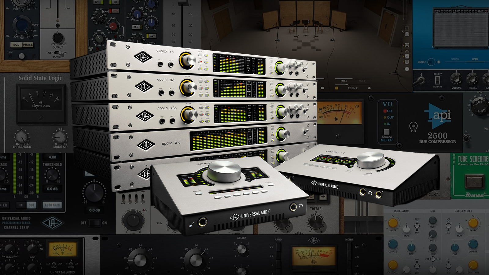 Universal Audio「Apollo X | Gen 2」シリーズ、新バンドル構成へ刷新 Universal Audio「Apollo X | Gen 2」シリーズ、新バンドル構成へ刷新