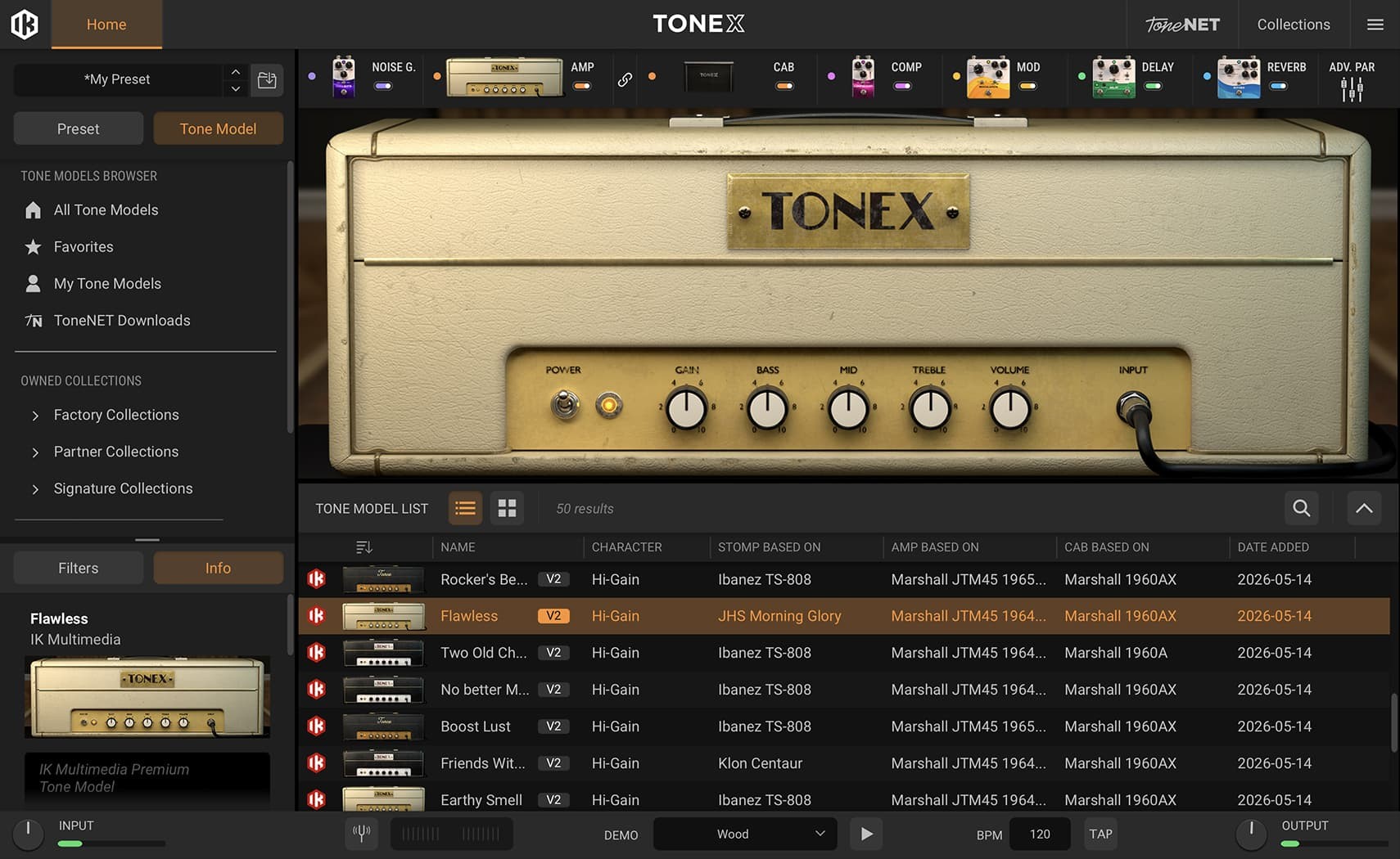 IK Multimedia TONEX Royal 45 Legends | クラシック・ロックを支えた