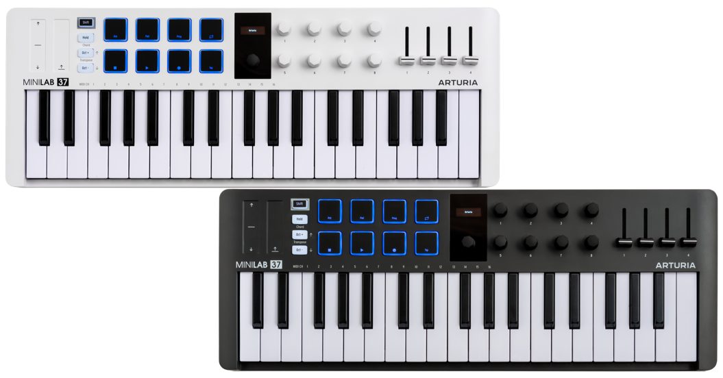 Arturia MiniLab37 | Minilab第三世代モデルに待望の37鍵が発売！