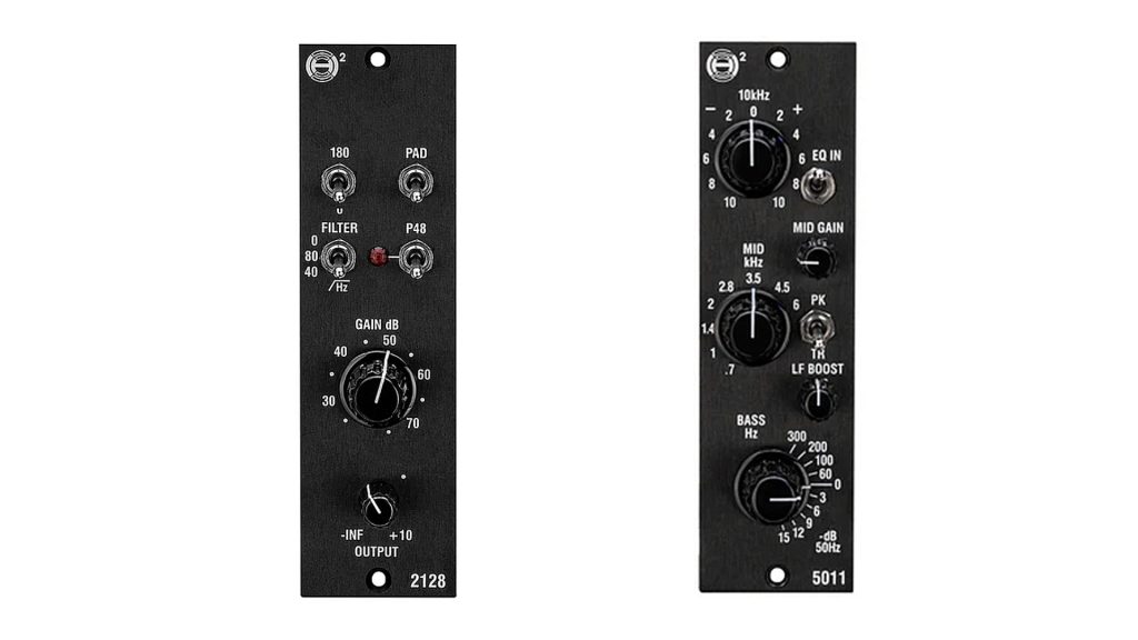 H2 Audio「2128 Mic Pre」と「5011 EQ」登場、名盤を支えたHelios