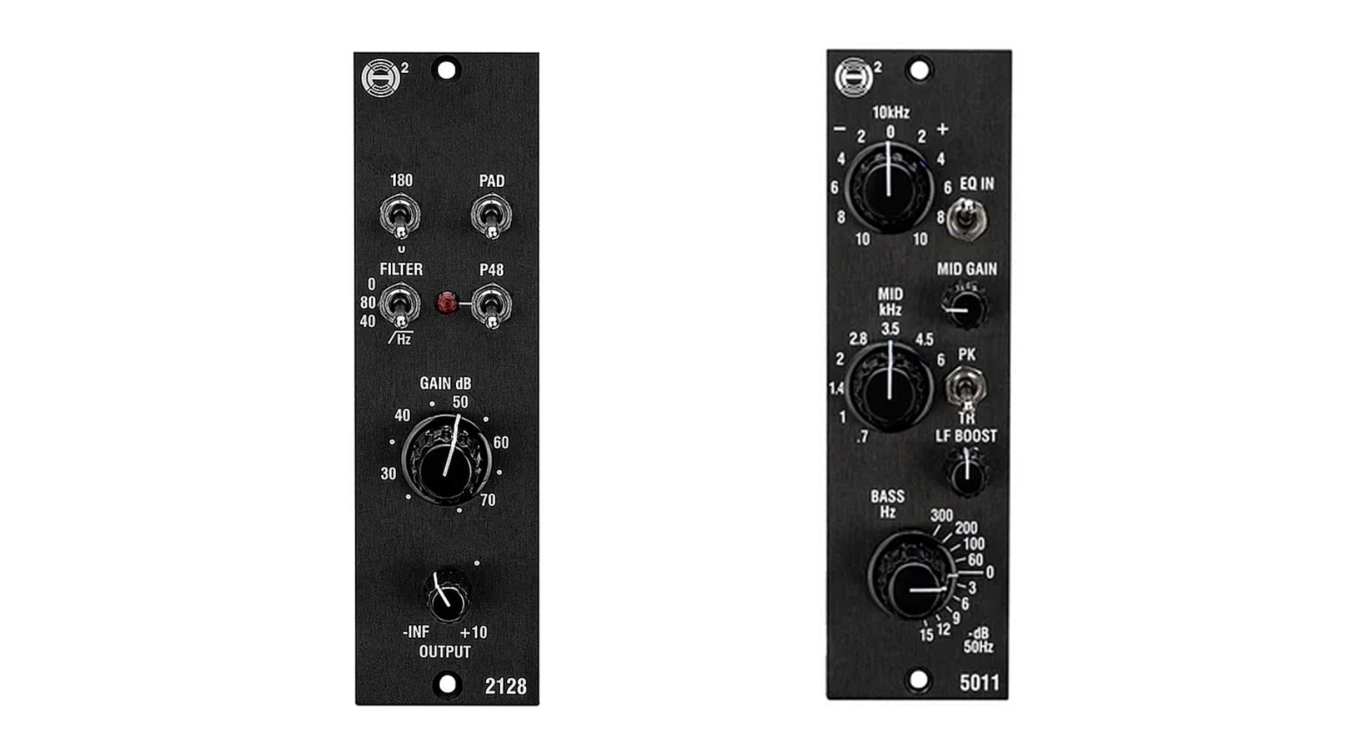 H2 Audio「2128 Mic Pre」と「5011 EQ」登場、名盤を支えたHeliosサウンドを500シリーズで再現
