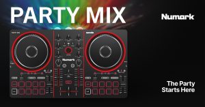 Numark Party Mix III | 内蔵LEDライトショーと専用Stemsコントロールを備えたDJコントローラー