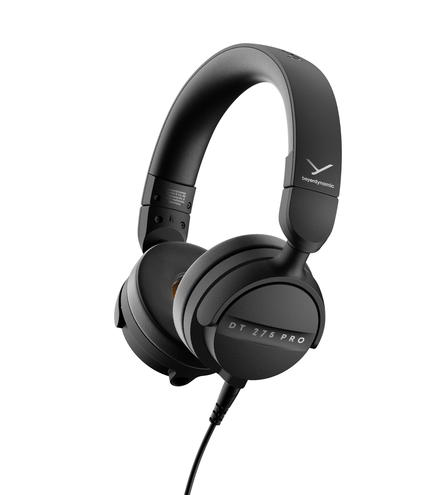beyerdynamic DT 275 PRO｜195gの軽量設計とロック機構付きケーブルを備えた密閉型オンイヤーモニタリングヘッドホン