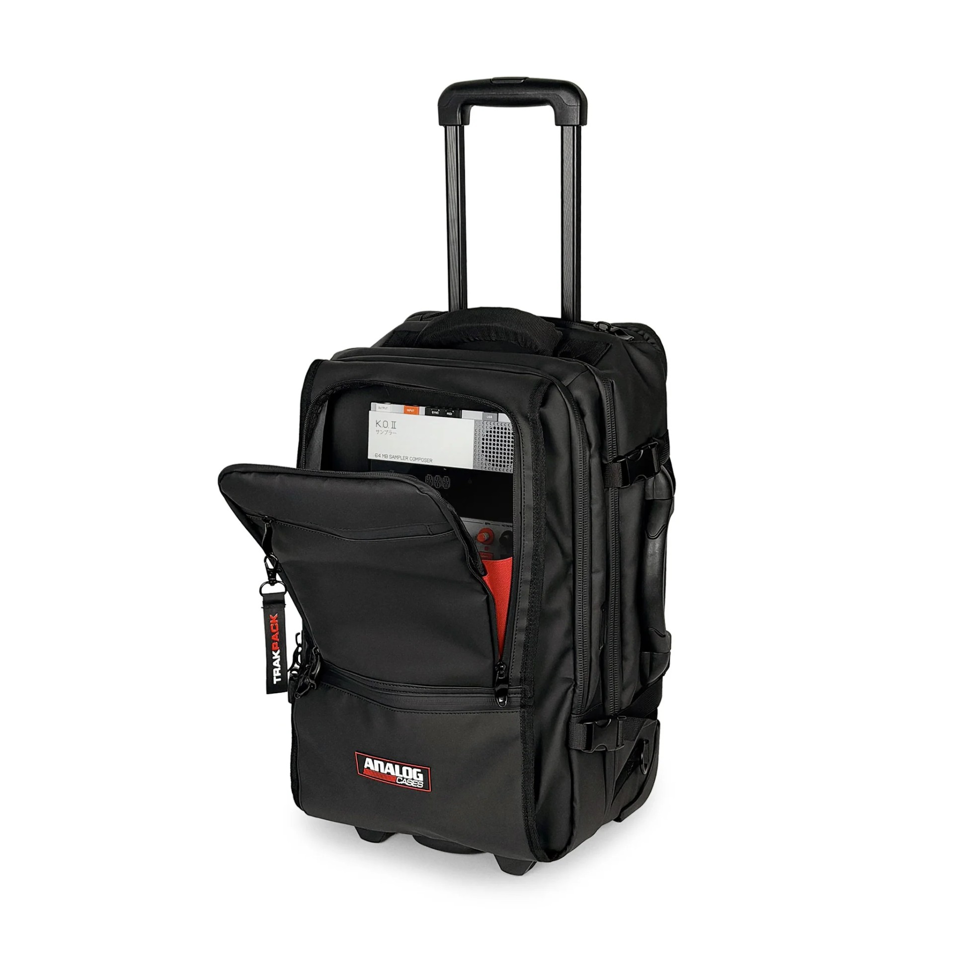 Analog Cases TRAKPACK ROLL | 大型制作機材に対応する機内持ち込み対応2WAYキャリーバッグ