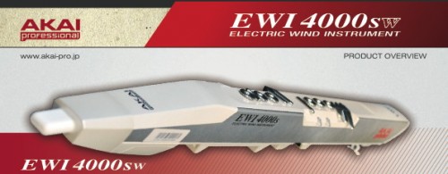 AKAI（アカイ）がウインド・シンセサイザーの日本限定仕様「EWI4000sw」を発表