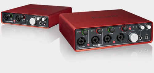 FocusriteのUSB2 オーディオインターフェイス “Scarlett” シリーズに新モデル２機種登場！