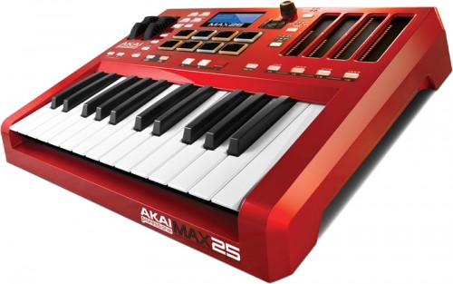 AKAI 25鍵盤MIDIキーボード 「MAX25」 発売！