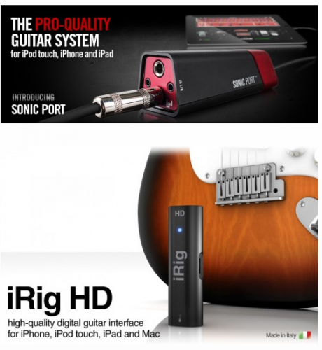 「iRig HD」 と 「Sonic Port」を徹底比較！iPhone/iPad用インターフェース（追記あり）