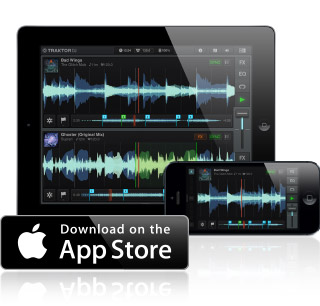 Native InstrumentsがiPhone用のDJアプリ”TRAKTOR DJ”をリリース