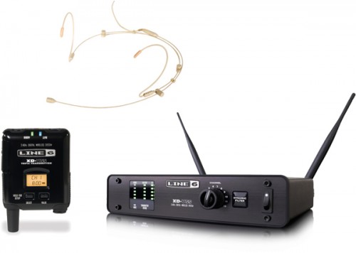 Line 6 ヘッドセットワイヤレスマイク「XD-V55HS-T」まもなく発売！