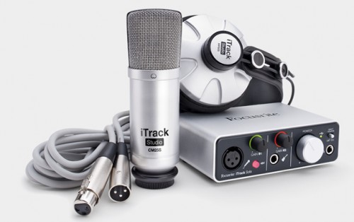 Focusriteの新しいコンピュータ・レコーディング・セット「iTrack Studio」が発売