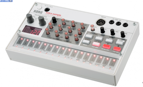 サンプルサウンドを自由自在にコントロール！KORG「VOLCA-SAMPLE」が発表！ソングモードも搭載。