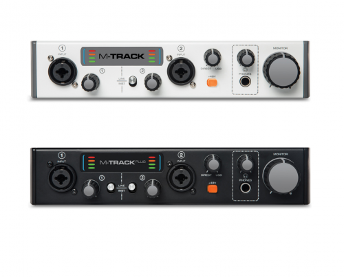USBオーディオ・インターフェイス M-AUDIO 「M-Track mk2」「M-Track Plus mk2」発売