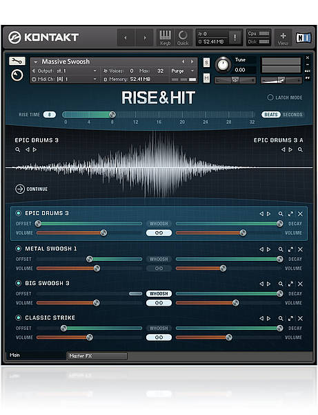 緊張感あるシネマサウンドを演出する究極のサスペンスインストゥルメント「RISE & HIT」発売