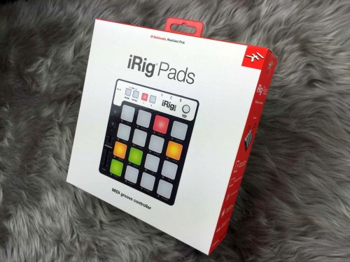 【レビュー】ポータブルなMIDIパッド・コントローラー「iRig Pads」を試してみた