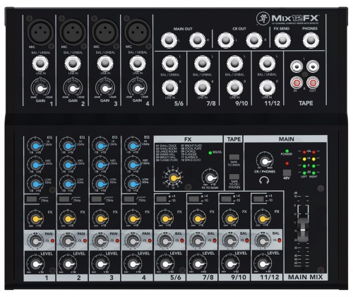 Mackieがコストパフォーマンスに優れたMIXシリーズコンパクトミキサー3機種を発表