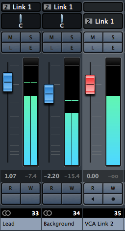 VCA Fader