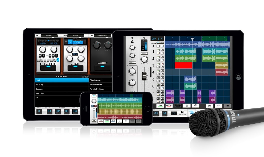 IK Multimedia、録音、編集機能を強化したVocaLive 2 for iPhone、iPadを公開
