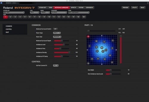 INTEGRA-7 Editor Ver.2が公開。さっそく試してみました。