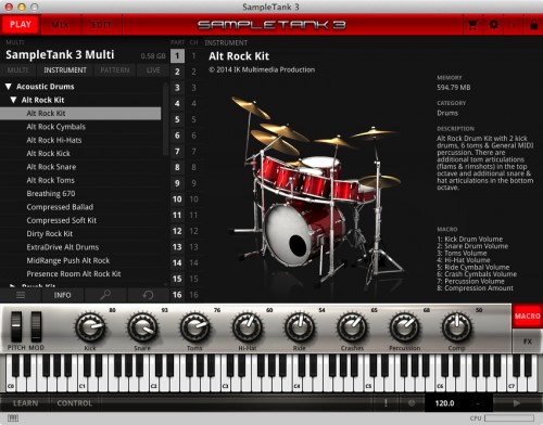「SampleTank 3」を試してみた~サウンド & グルーブ・ワークステーションの最新版 ファーストインプレッション編