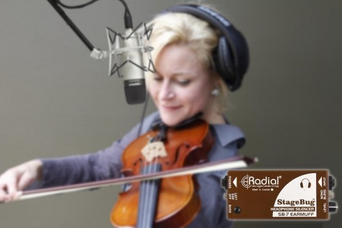 レコーディング時の音漏れを防ぐヘッドホン・サイレンサー「StageBug SB-7 Earmuff」発売！