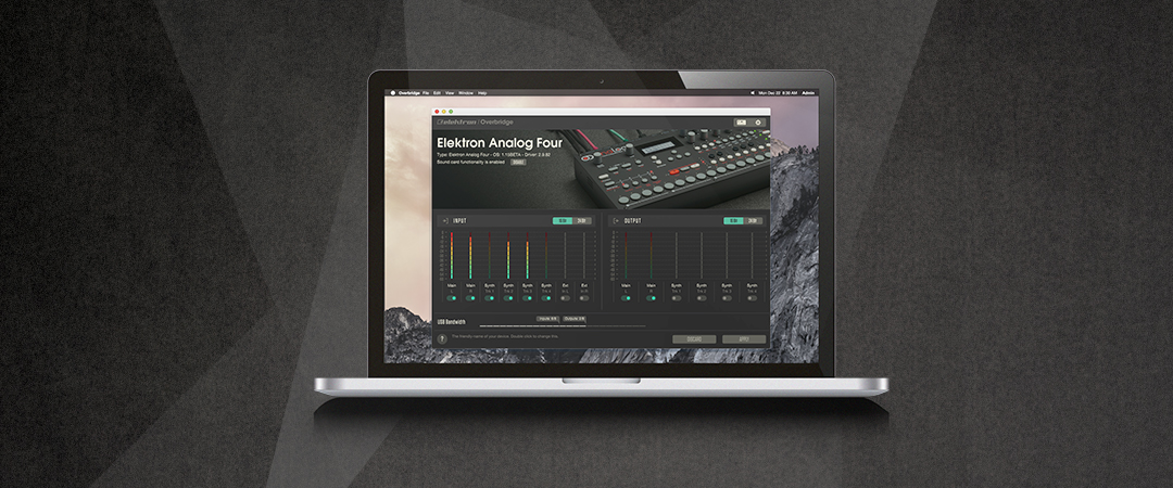 Elektron Music Machinesが新規格オーバーブリッジを発表～追記あり