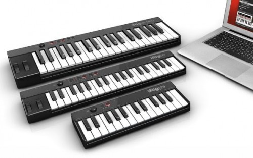iRig Keys 37 PRO / iRig Keys 37 / iRig Keys 25 | Mac/PC対応の USB MIDIキーボード