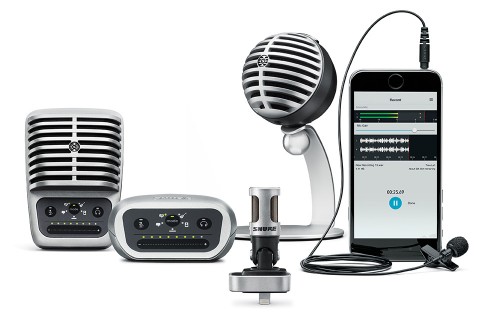 モバイル用途に特化したマイクロフォン SHURE PG Motiv シリーズ