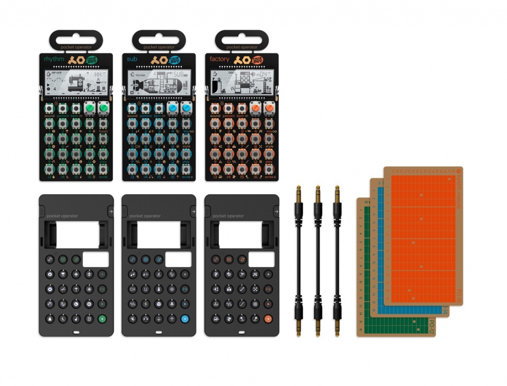 ポケットサイズ・シンセサイザーのお得なセット PO 10-series super set