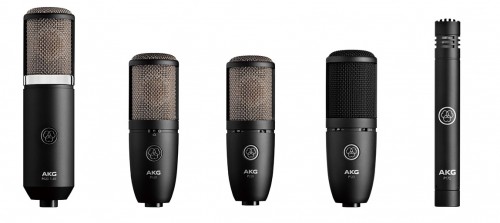 プロジェクトスタジオやプライベートスタジオのためのマイク AKG Project Studio Line