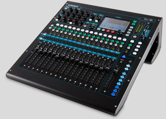 ライブやスタジオで使えるプロクオリティーのコンパクト・デジタルミキサー ALLEN&HEATH Qu-16