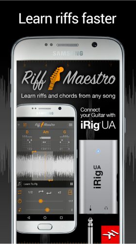 ギターの「耳コピ」に最適なスマホアプリ登場！IK Multimedia Riff Maestro（リフ マエストロ）