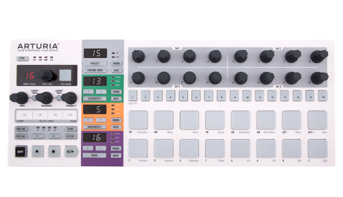 Arturiaがシーケンサー内蔵のパッドコントローラー「BeatStep Pro」を発表