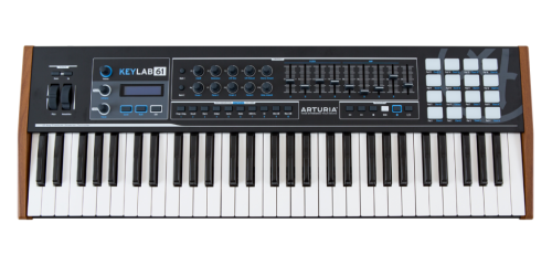 ハイブリッドシンセサイザーバンドルのハードウェア・キーボードコントローラー Arturia KeyLab Black Edition 発表