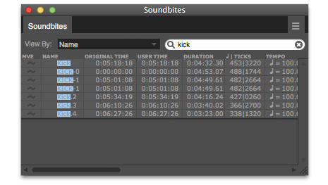 soundbites