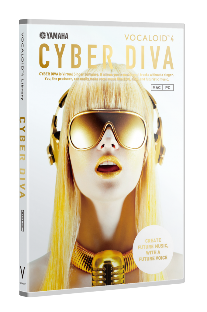 vocaloid4 library cyber diva_3D