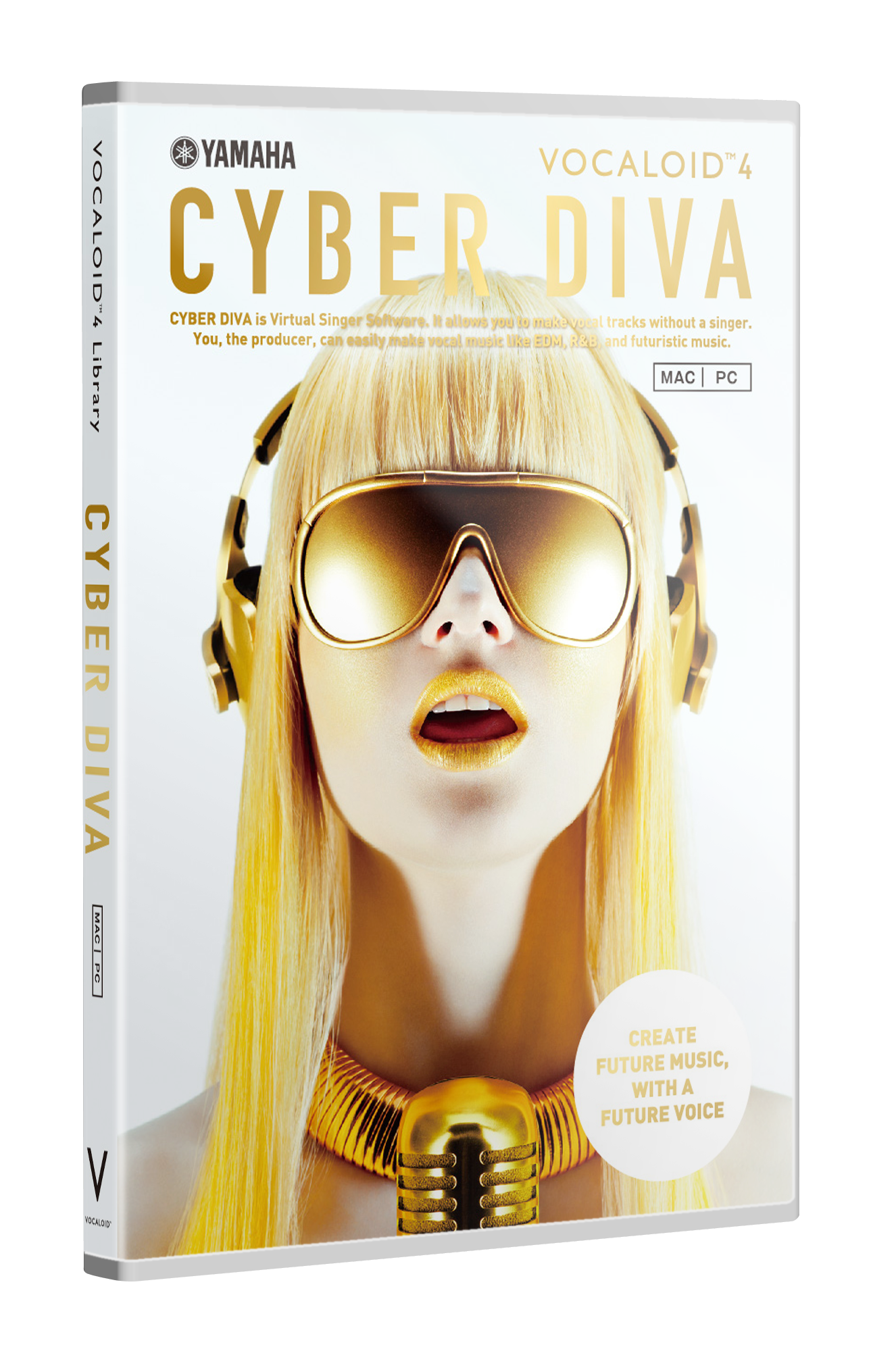 本格的な英語の楽曲制作向けボカロライブラリー『VOCALOID4 Library CYBER DIVA』発表