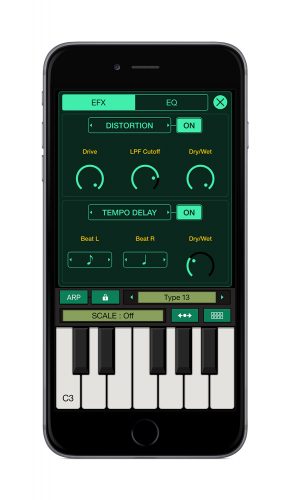 FM音源を搭載。リアルタイムにシンセサイザーの演奏や音色の編集ができる iPhone/iPad用アプリケーション FM Essential