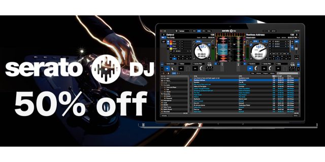 Serato DJ が期間限定で 50%オフ！
