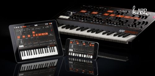 ARP ODYSSEi のiOSアプリ ARP ODYSSEi リリース