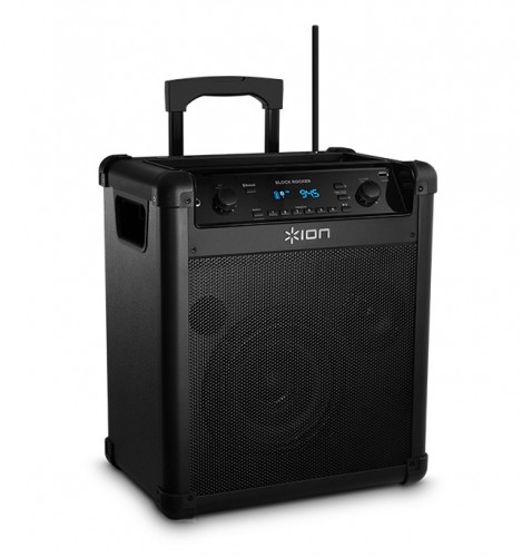 ギターも鳴らせる、Bluetooth対応・充電池内蔵ポータブル・スピーカ・システム ION AUDIO Block Rocker